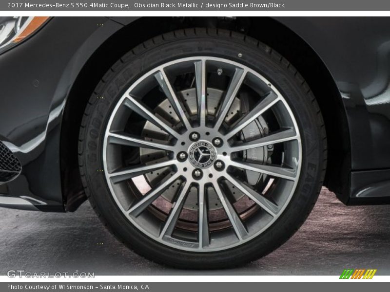  2017 S 550 4Matic Coupe Wheel