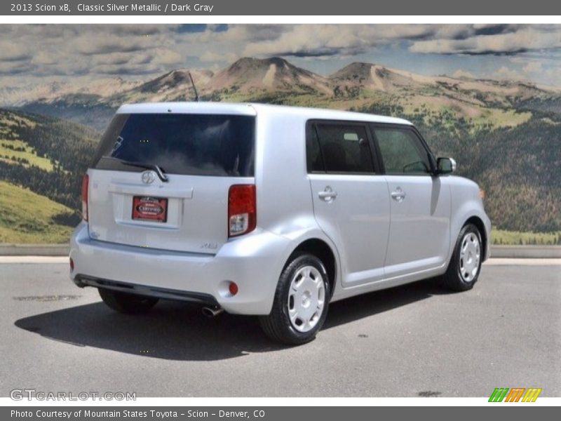 Classic Silver Metallic / Dark Gray 2013 Scion xB