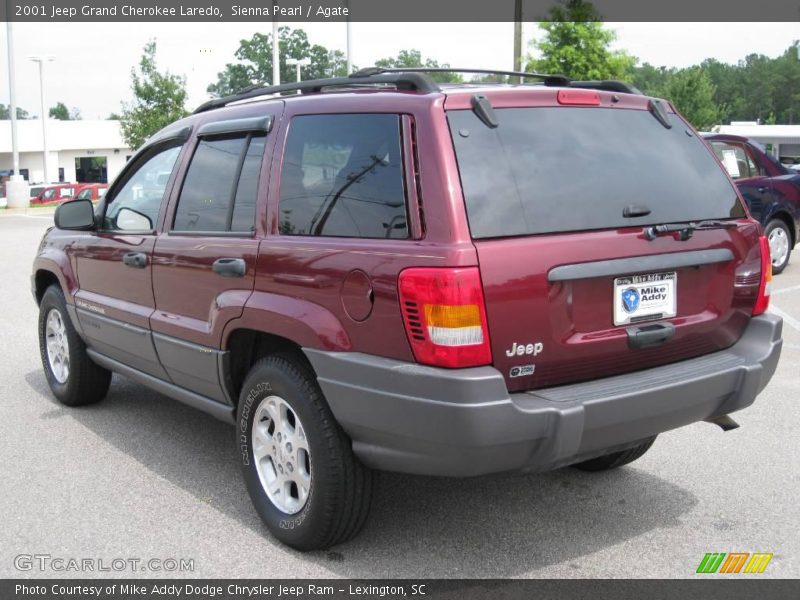 Sienna Pearl / Agate 2001 Jeep Grand Cherokee Laredo