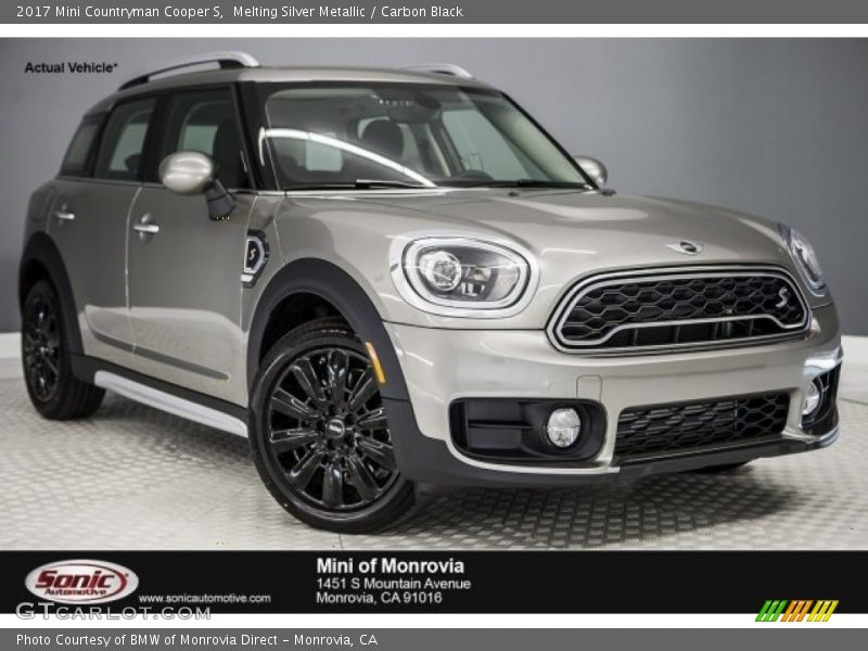 Melting Silver Metallic / Carbon Black 2017 Mini Countryman Cooper S