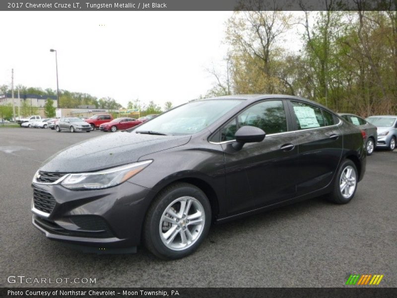 Tungsten Metallic / Jet Black 2017 Chevrolet Cruze LT