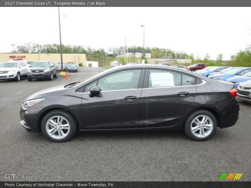Tungsten Metallic / Jet Black 2017 Chevrolet Cruze LT