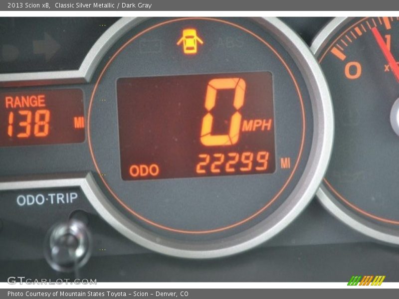 Classic Silver Metallic / Dark Gray 2013 Scion xB