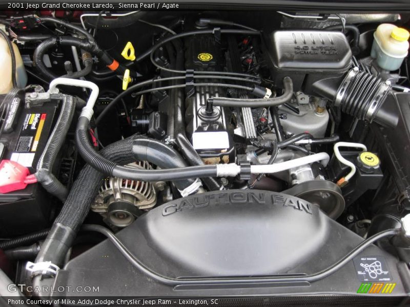 Sienna Pearl / Agate 2001 Jeep Grand Cherokee Laredo