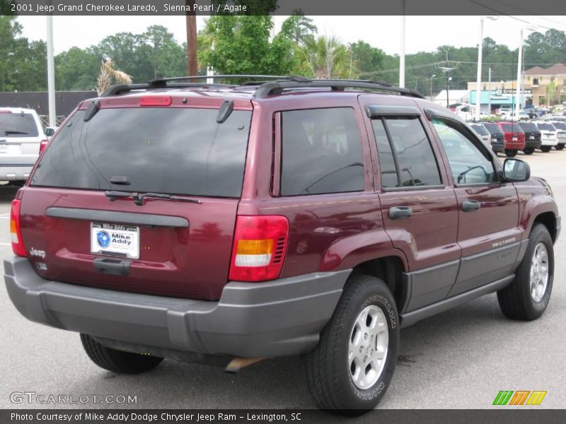 Sienna Pearl / Agate 2001 Jeep Grand Cherokee Laredo