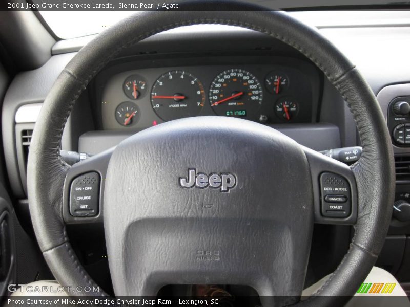 Sienna Pearl / Agate 2001 Jeep Grand Cherokee Laredo