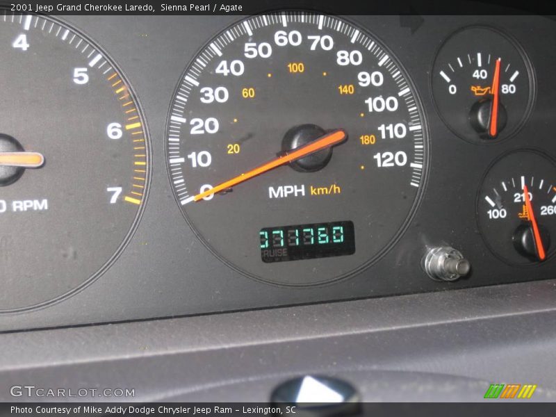 Sienna Pearl / Agate 2001 Jeep Grand Cherokee Laredo