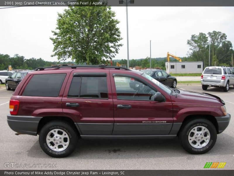 Sienna Pearl / Agate 2001 Jeep Grand Cherokee Laredo