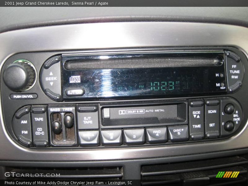 Sienna Pearl / Agate 2001 Jeep Grand Cherokee Laredo