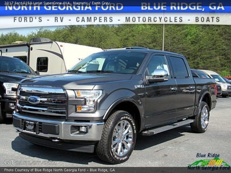 Magnetic / Earth Gray 2017 Ford F150 Lariat SuperCrew 4X4