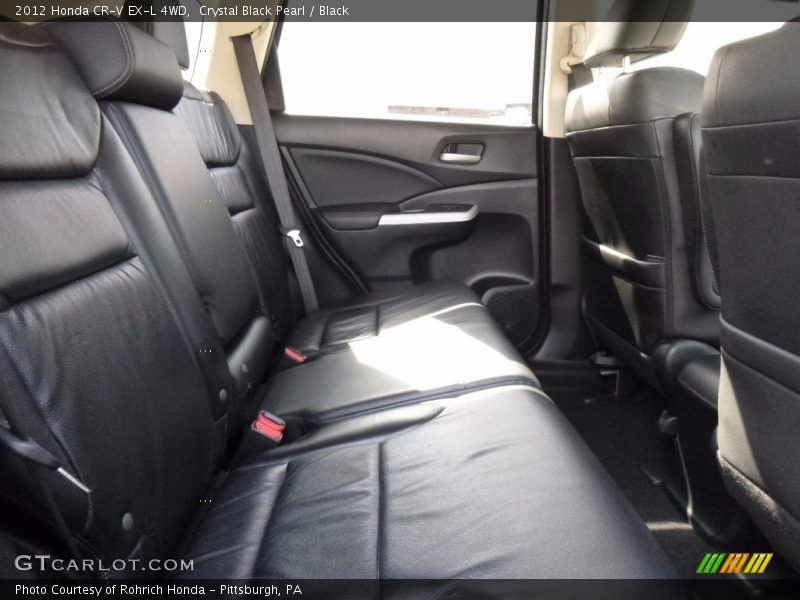Crystal Black Pearl / Black 2012 Honda CR-V EX-L 4WD