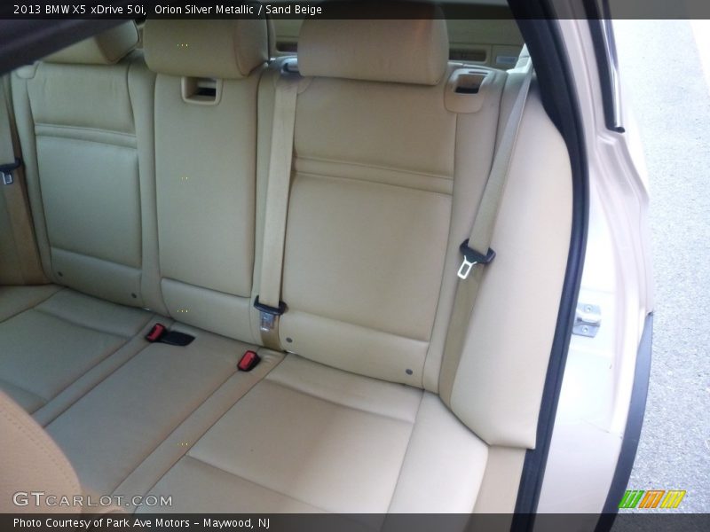Orion Silver Metallic / Sand Beige 2013 BMW X5 xDrive 50i