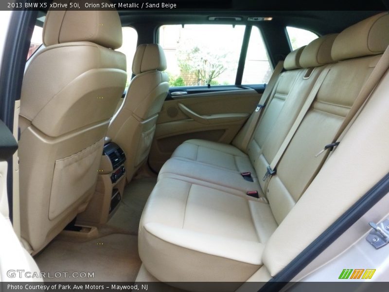 Orion Silver Metallic / Sand Beige 2013 BMW X5 xDrive 50i