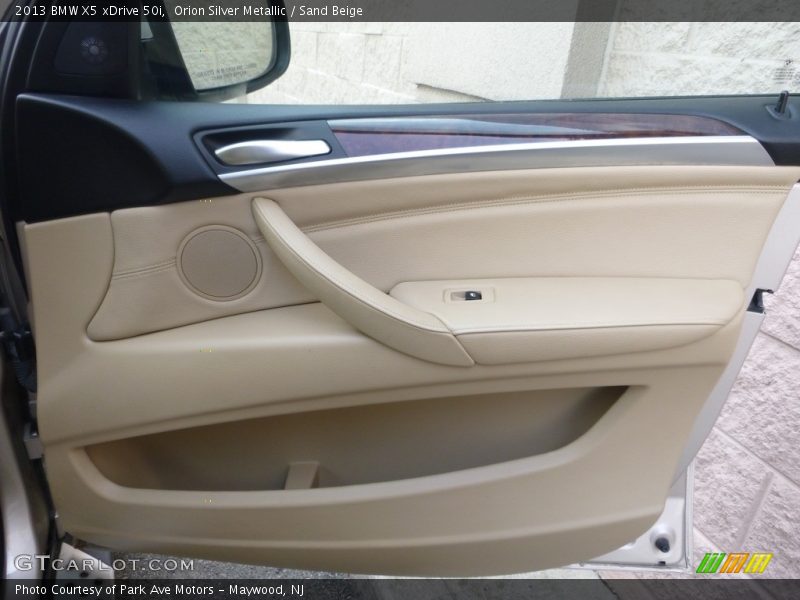 Orion Silver Metallic / Sand Beige 2013 BMW X5 xDrive 50i