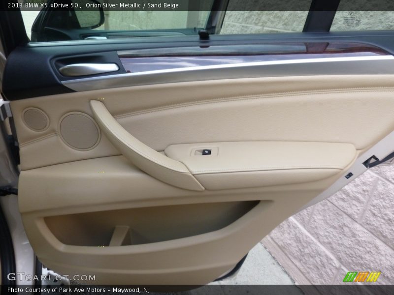 Orion Silver Metallic / Sand Beige 2013 BMW X5 xDrive 50i