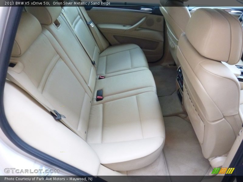 Orion Silver Metallic / Sand Beige 2013 BMW X5 xDrive 50i