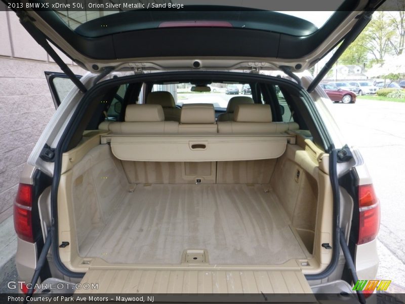  2013 X5 xDrive 50i Trunk