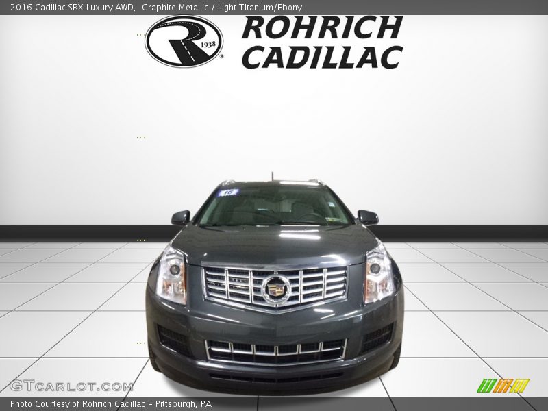 Graphite Metallic / Light Titanium/Ebony 2016 Cadillac SRX Luxury AWD