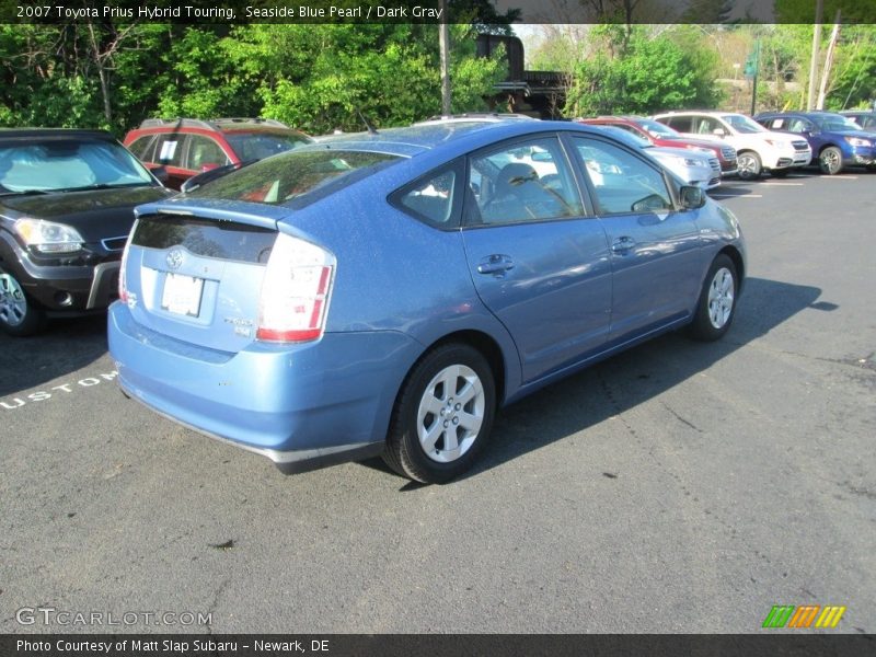 Seaside Blue Pearl / Dark Gray 2007 Toyota Prius Hybrid Touring