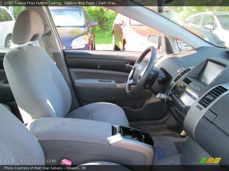 Seaside Blue Pearl / Dark Gray 2007 Toyota Prius Hybrid Touring
