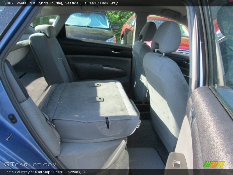 Seaside Blue Pearl / Dark Gray 2007 Toyota Prius Hybrid Touring