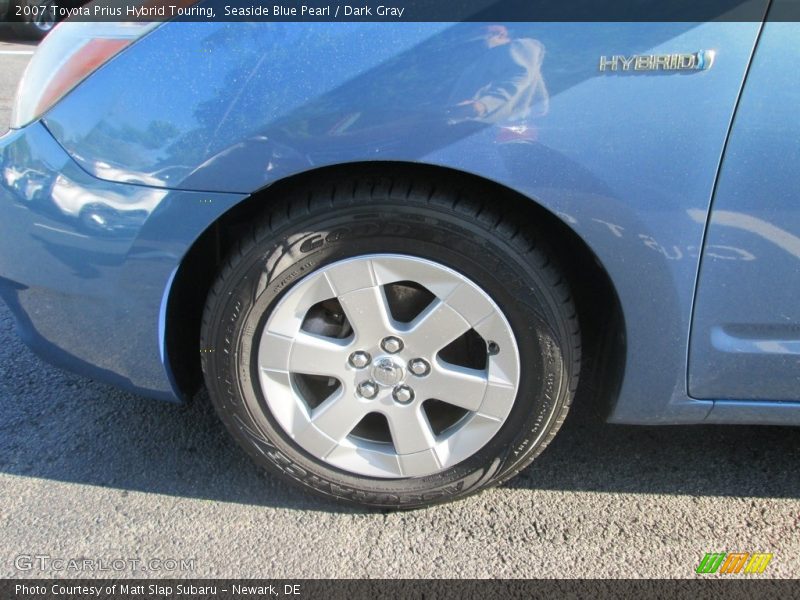 Seaside Blue Pearl / Dark Gray 2007 Toyota Prius Hybrid Touring