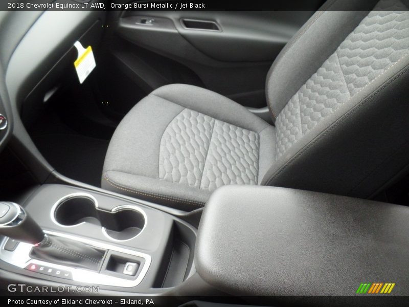 Orange Burst Metallic / Jet Black 2018 Chevrolet Equinox LT AWD