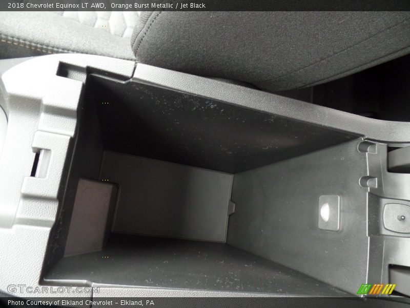 Orange Burst Metallic / Jet Black 2018 Chevrolet Equinox LT AWD