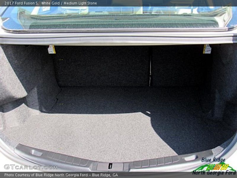 White Gold / Medium Light Stone 2017 Ford Fusion S