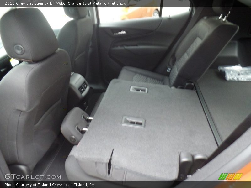 Orange Burst Metallic / Jet Black 2018 Chevrolet Equinox LT AWD