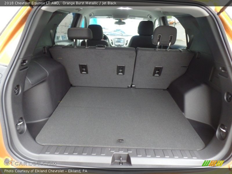 Orange Burst Metallic / Jet Black 2018 Chevrolet Equinox LT AWD