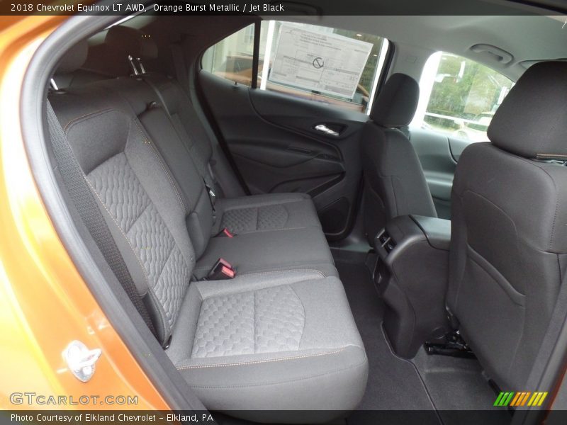 Orange Burst Metallic / Jet Black 2018 Chevrolet Equinox LT AWD