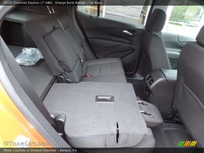 Orange Burst Metallic / Jet Black 2018 Chevrolet Equinox LT AWD