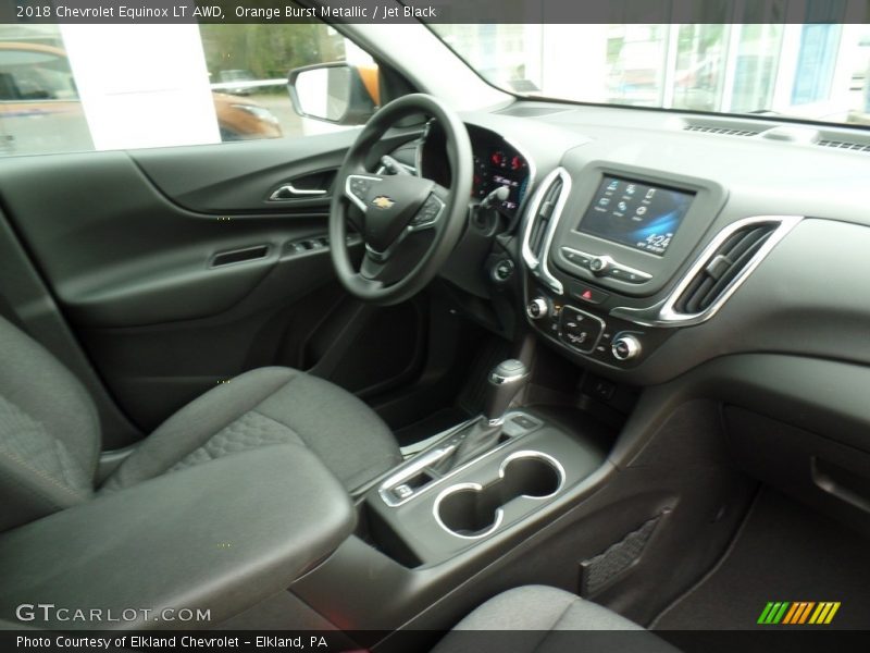 Orange Burst Metallic / Jet Black 2018 Chevrolet Equinox LT AWD