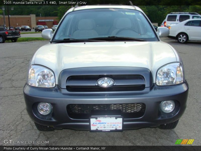 Smart Silver / Gray 2005 Hyundai Santa Fe LX 3.5 4WD