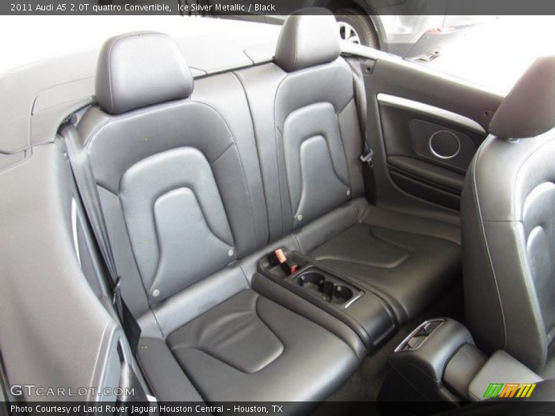 Ice Silver Metallic / Black 2011 Audi A5 2.0T quattro Convertible