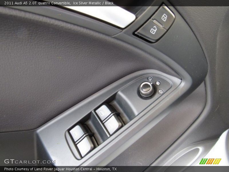 Ice Silver Metallic / Black 2011 Audi A5 2.0T quattro Convertible