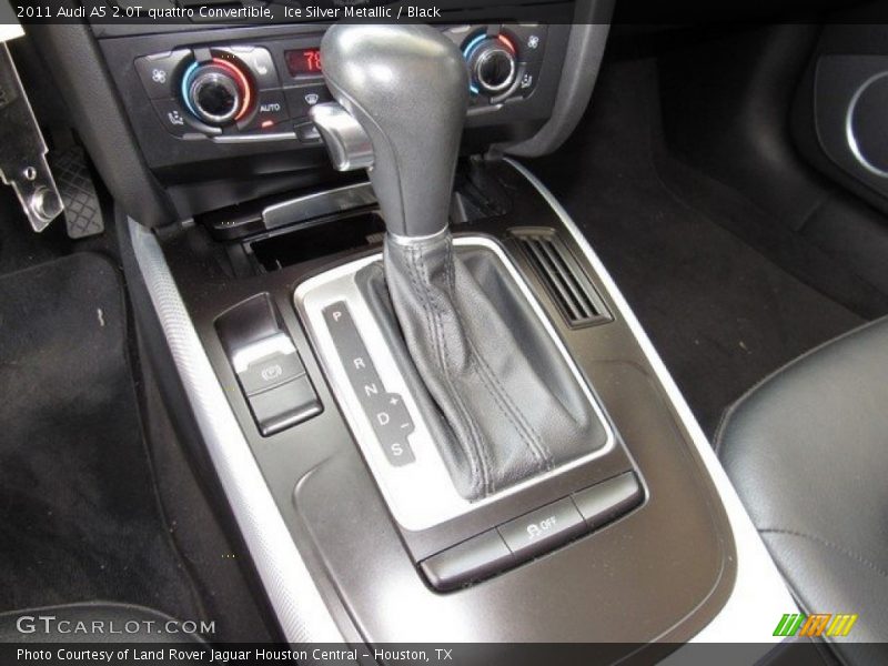 Ice Silver Metallic / Black 2011 Audi A5 2.0T quattro Convertible