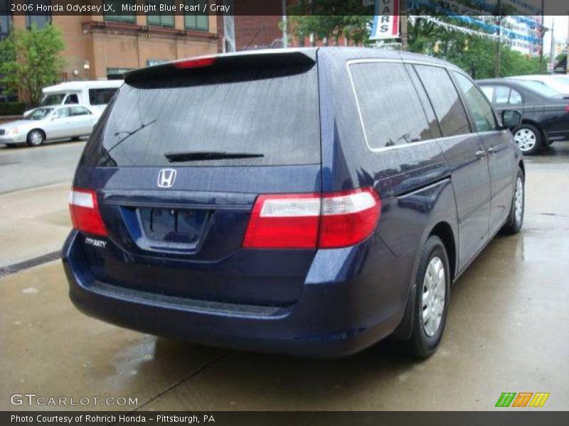 Midnight Blue Pearl / Gray 2006 Honda Odyssey LX