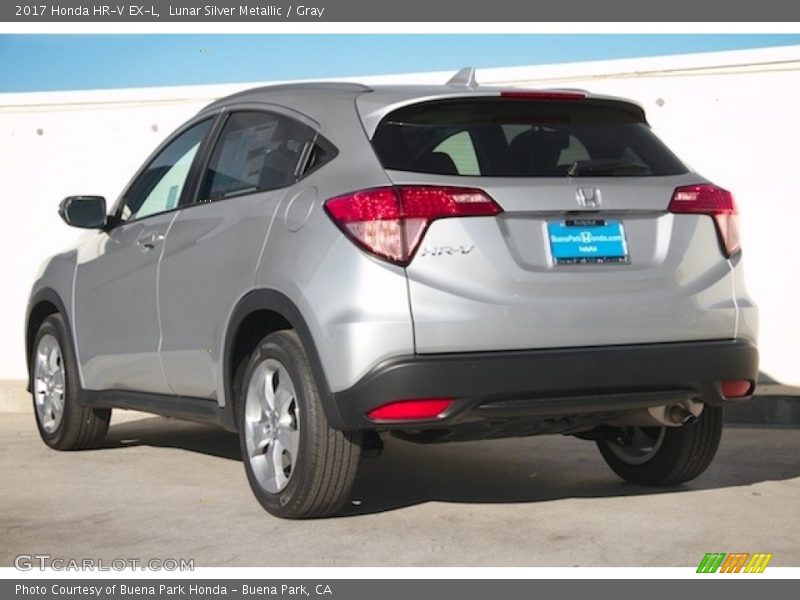 Lunar Silver Metallic / Gray 2017 Honda HR-V EX-L