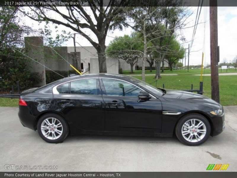 Ebony Black / Jet 2017 Jaguar XE 25t Premium