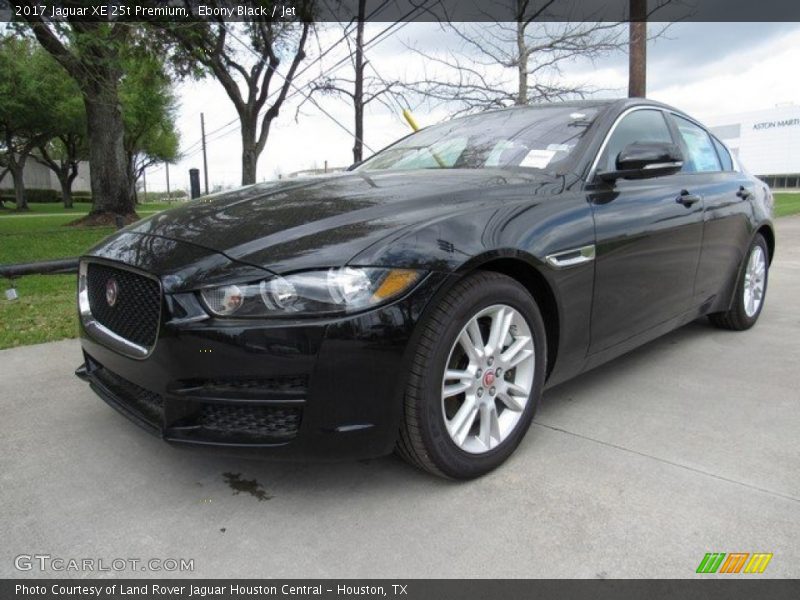 Ebony Black / Jet 2017 Jaguar XE 25t Premium
