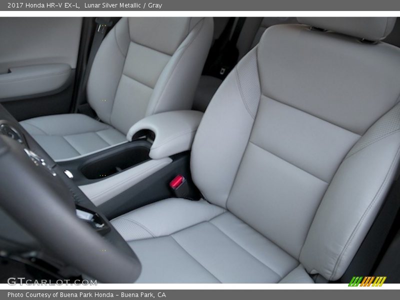 Lunar Silver Metallic / Gray 2017 Honda HR-V EX-L