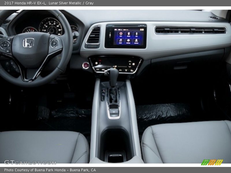 Lunar Silver Metallic / Gray 2017 Honda HR-V EX-L