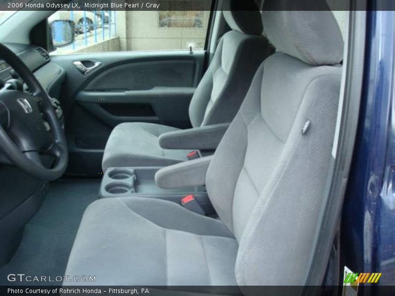 Midnight Blue Pearl / Gray 2006 Honda Odyssey LX