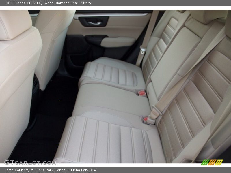 White Diamond Pearl / Ivory 2017 Honda CR-V LX