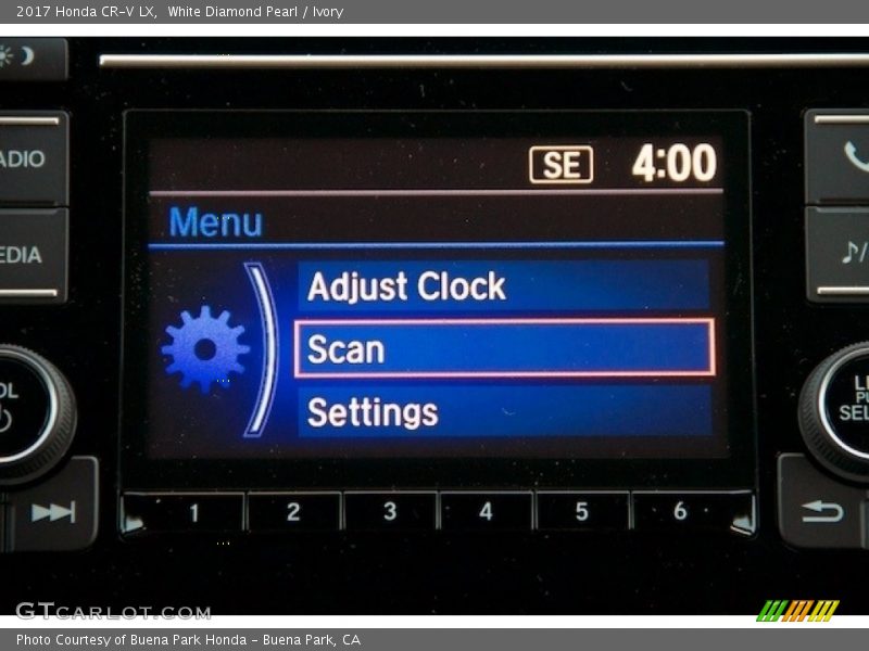 White Diamond Pearl / Ivory 2017 Honda CR-V LX