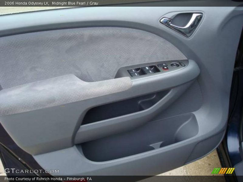 Midnight Blue Pearl / Gray 2006 Honda Odyssey LX