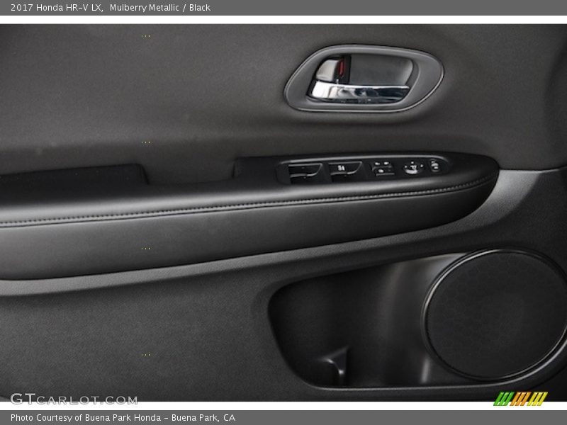 Mulberry Metallic / Black 2017 Honda HR-V LX