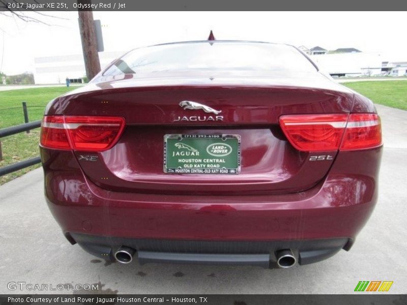 Odyssey Red / Jet 2017 Jaguar XE 25t